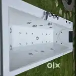 Jaquar Qubix Prime Whirlpool Bathtub