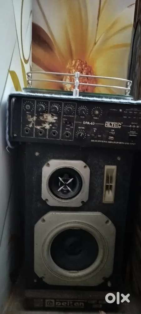 Amplifier with Speaker