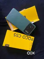 POCO C55 4G 4/64 GREEN Original Condition non open set
