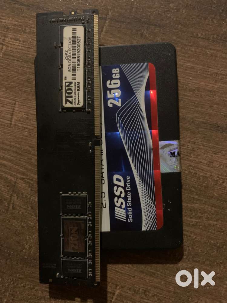 Ddr4 8gb ram plus ssd 256gb