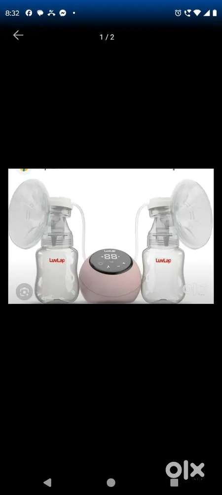 Electric breast pump
