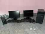 Monitor,CPU,UPS keyboards