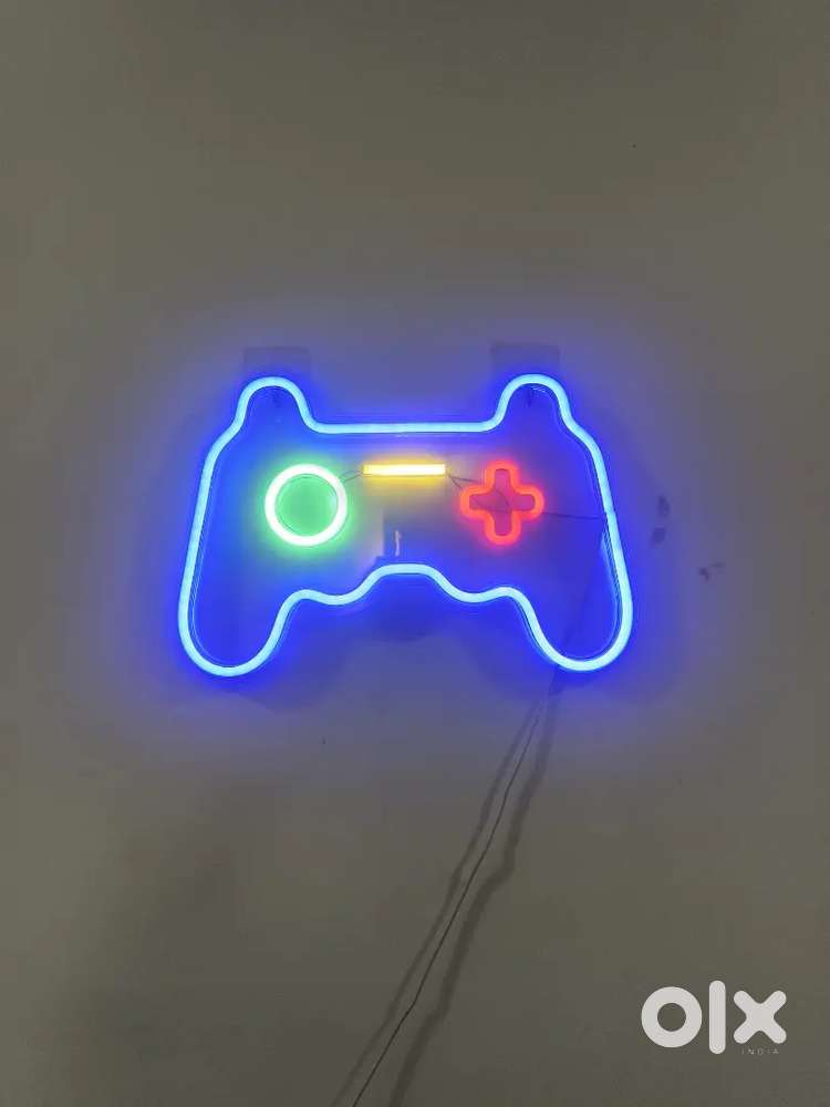 Gamepad neon light