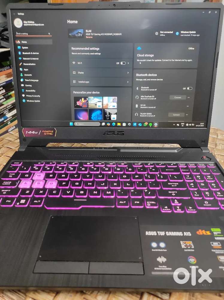 ASUS TUF A15 Ryzen 7 – Just 1 Month Used  Like New Condition