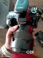 Canon 80D with 2 lenses