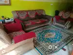5 Seater Sofa Set (3+1+1) in Excellent Condition - 4 Years Old