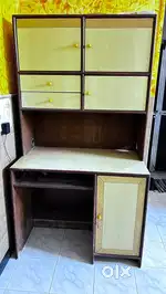 study table with storage