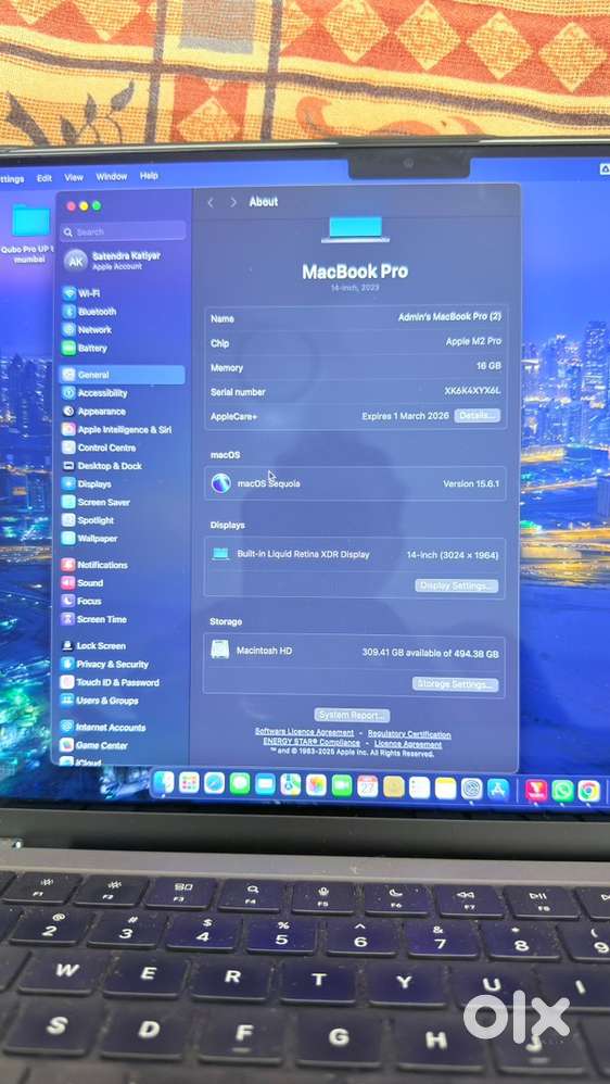 Apple Macbook PRO M2 Pro