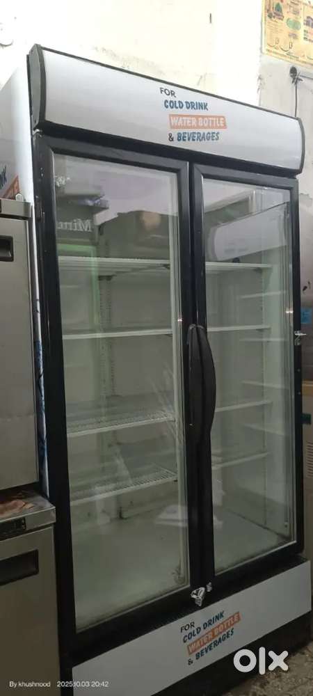 Glas fridge available
