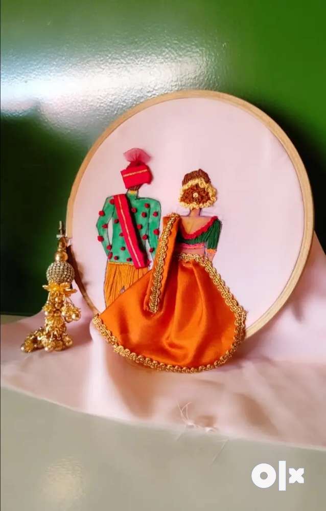 wedding embroidery   hoop
