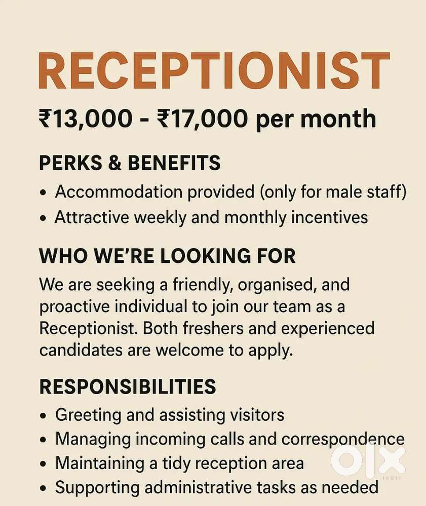 Receptionist