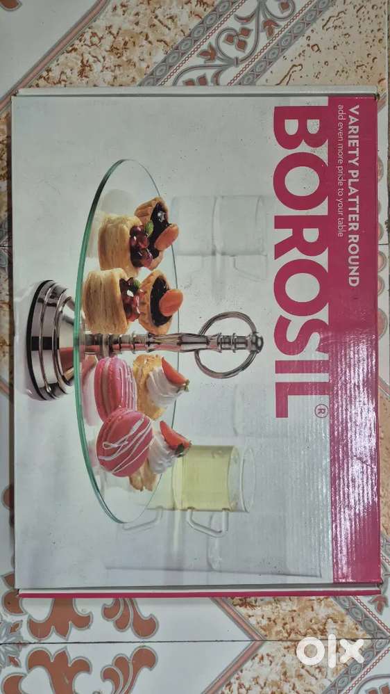 Variery Glass Platter (Round Shape)