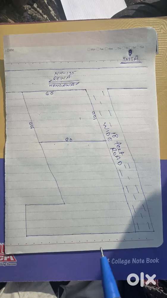 Commercial and residential plot available