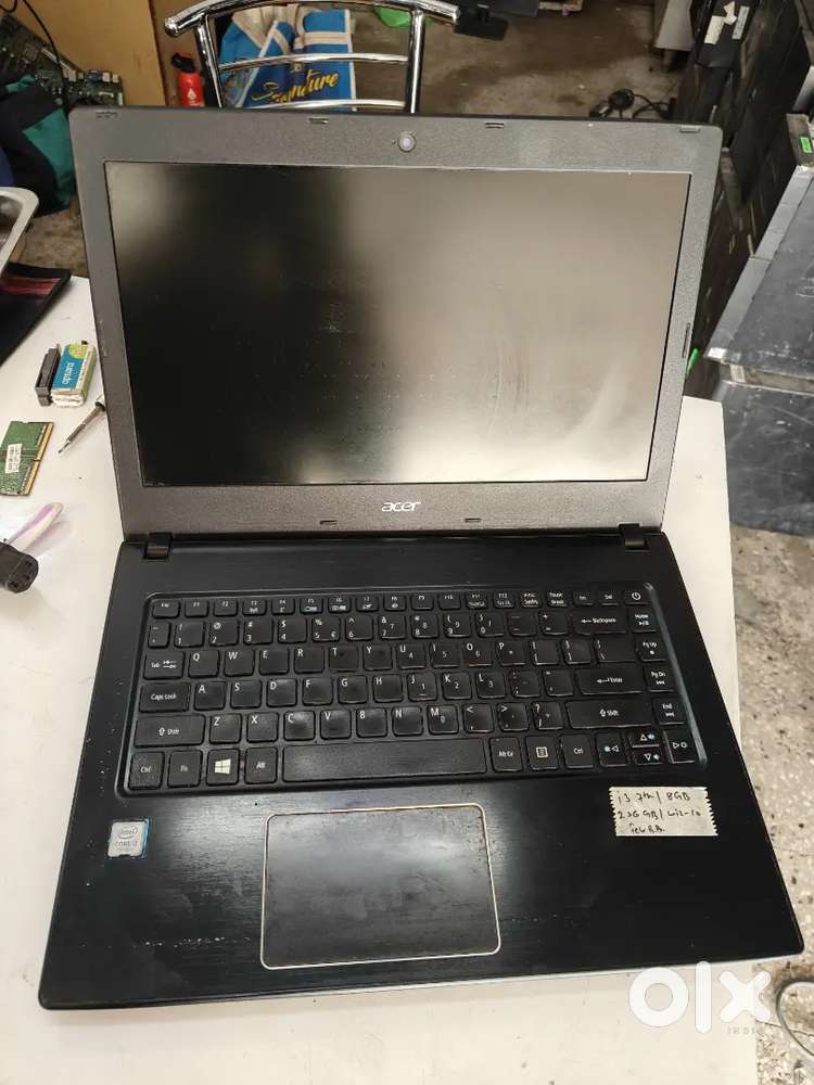 Acer i3 7th Gen 8GB RAM 256GB SSD Working Condition