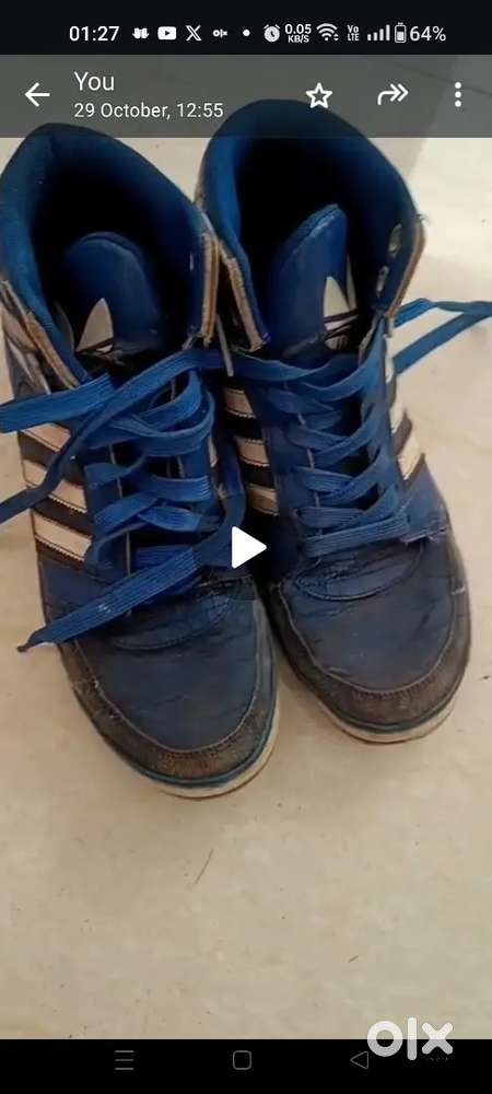 Addidas ankle length shoes size 8