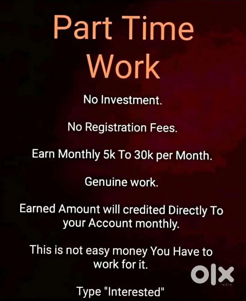 Online work from home.