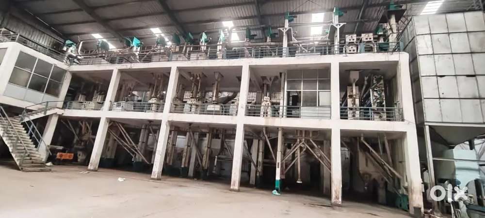 RICE MILL FULL SETUP WITH SHED