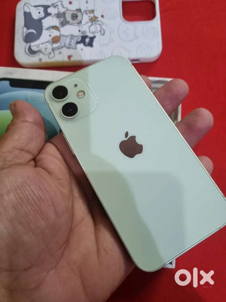 Iphone-12 Mini 64gb Green Clr With Box