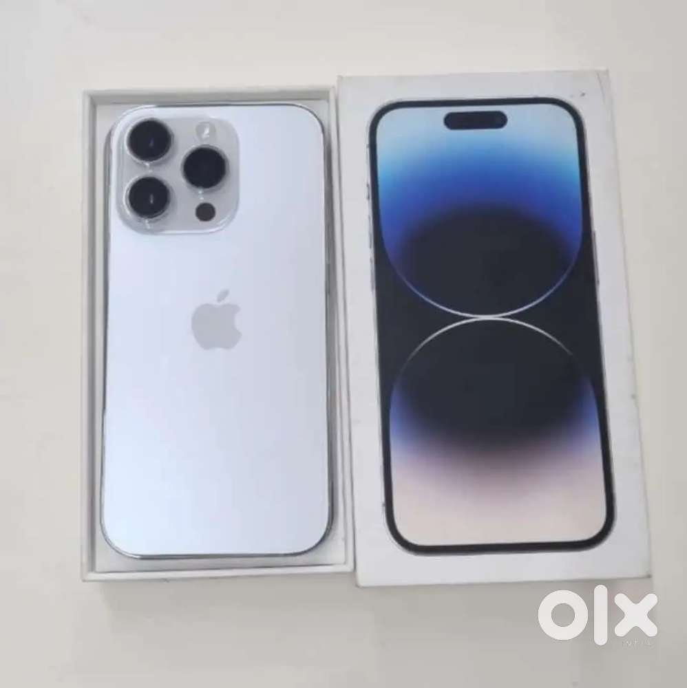APPLE 14PROMAX WITH WARRANTY 8 MONTH REFURBISHED PEICE BOX