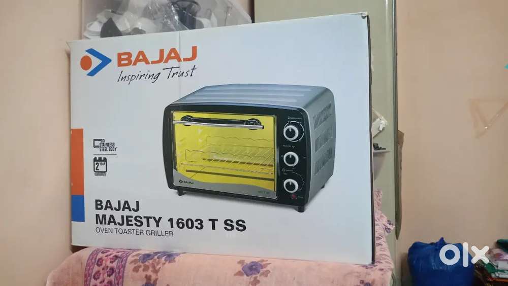 Bajaj Oven 1603 T (Stainless Steel) – Excellent Condition