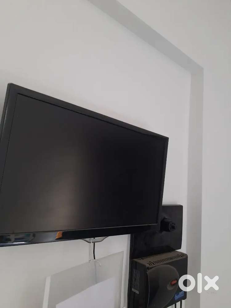 Tv with stabilizer