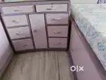 Wooden Table with drawers