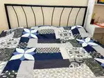 Sofa set & Double bed with matress for sale