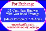 152 Cent Near Highway With Vast Road Frontage.