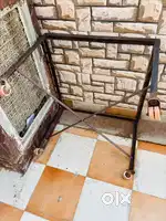 Old cooler with stand