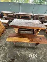 Bench and desk