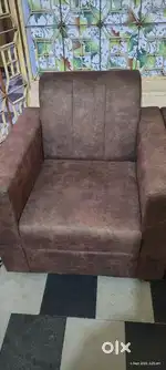 2 Chairs Brown colour