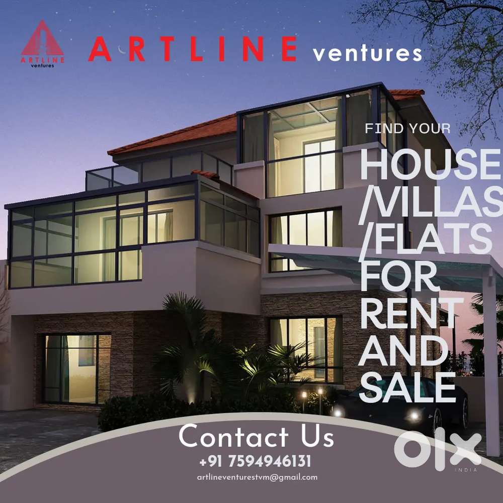 HOUSE/VILLAS/APPARTMENTS/COMMERCIAL/OFFICE SPACE FOR RENT/SALE