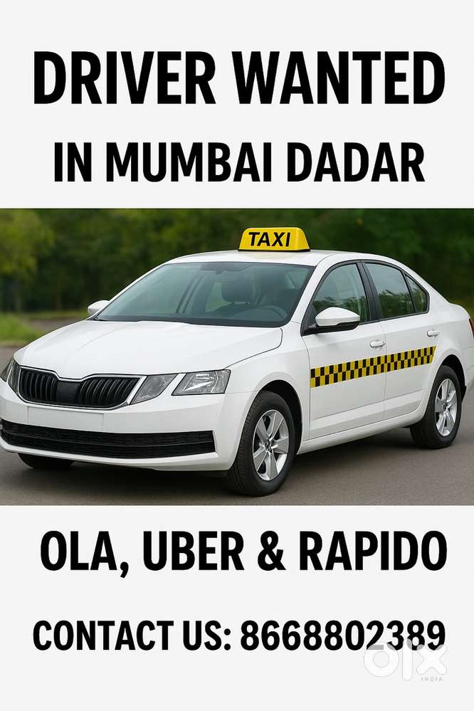 OLA UBER RAPIDO DRIVER