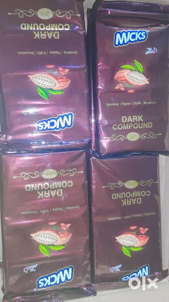 Micks Dark chocolate compound 20 pcs 10 kg l