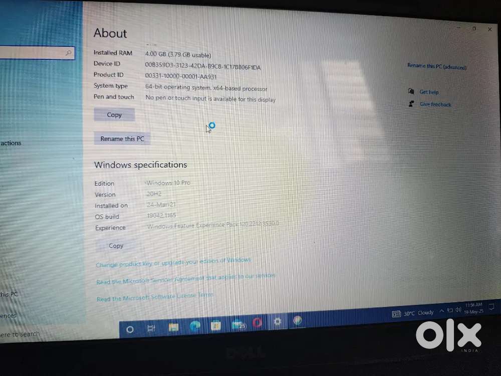 Dell laptop  i5