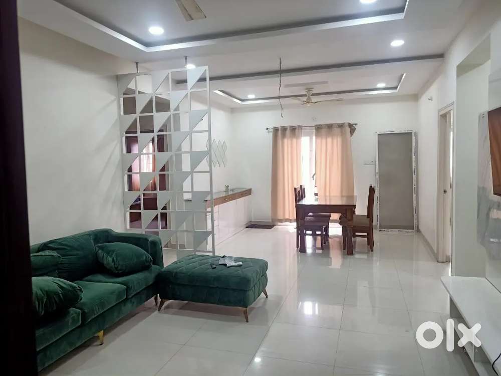 3 BHK Premium Fully Furnished flat for Rent in Madhapur