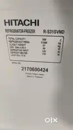 Hitachi fridge for sale