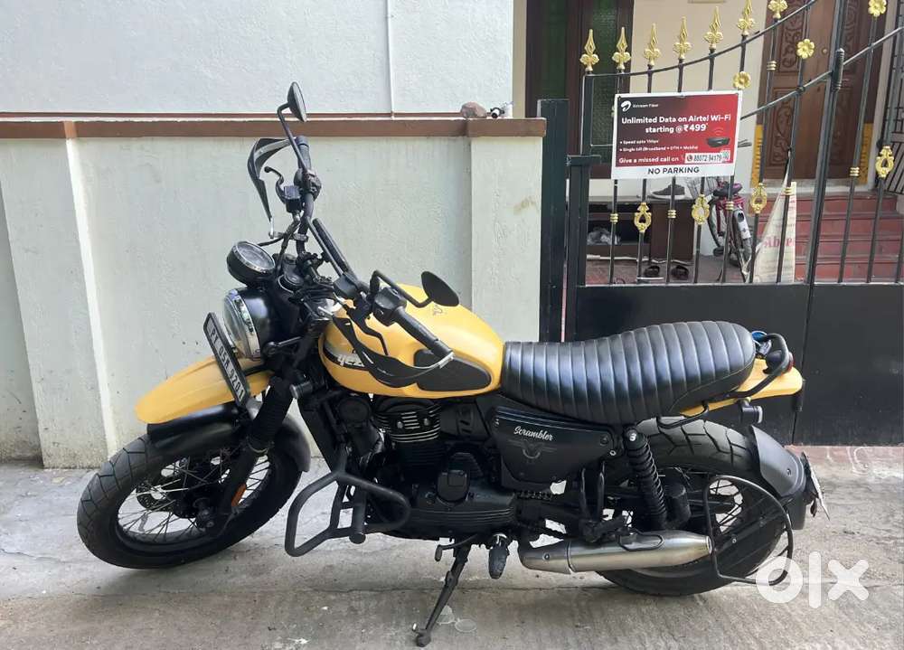 Yezdi scrambler yellow for sale PY05M9201