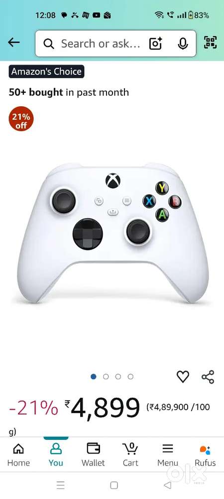 XBOX wireless controller