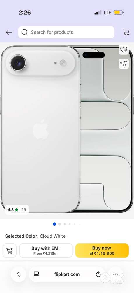 I want to sale my i phone 17air just 5days old