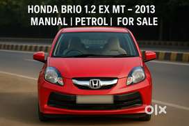 Honda Brio 2013 Manual Petrol Good Mileage Well-Maintained All-rounder