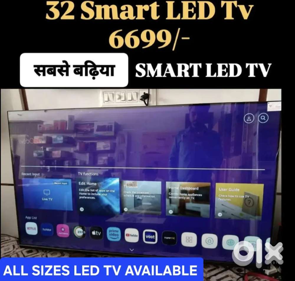 32 Smart LED TV // 2 Year Full Replacement
Guarantee Bill