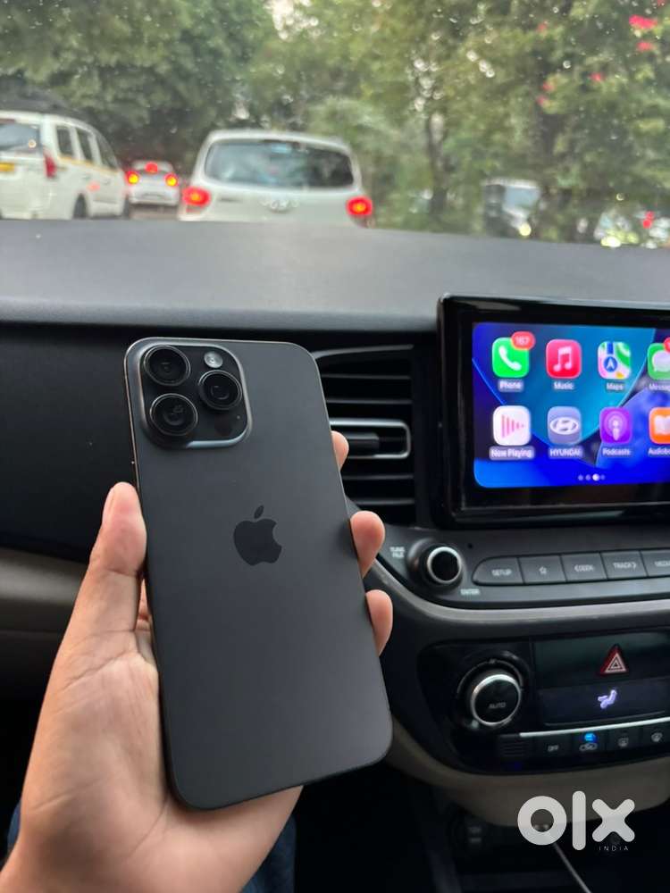 Iphone 15pro max 256gb black warranty out for sale