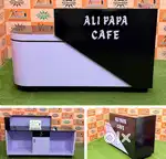 Latest designed reception tables cash counters office tables chairs