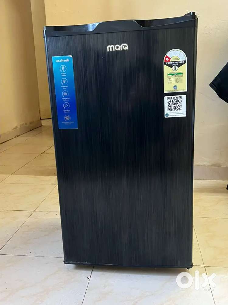 MarQ refrigerator, 90 liter , only 4 month old