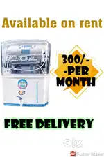 Water Purifier machine on Rent