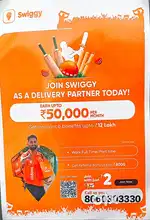 Swiggy delivery executive