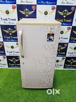 5 star Lg Flower Design Pink colour 190liters single door Refrigerator