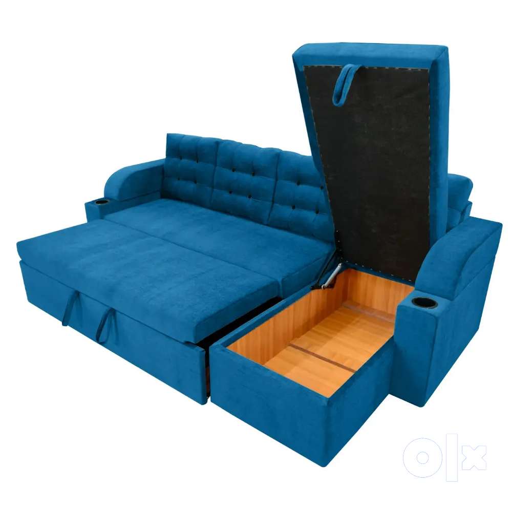 Brand new big L shape sofa cum bed 8×4.5