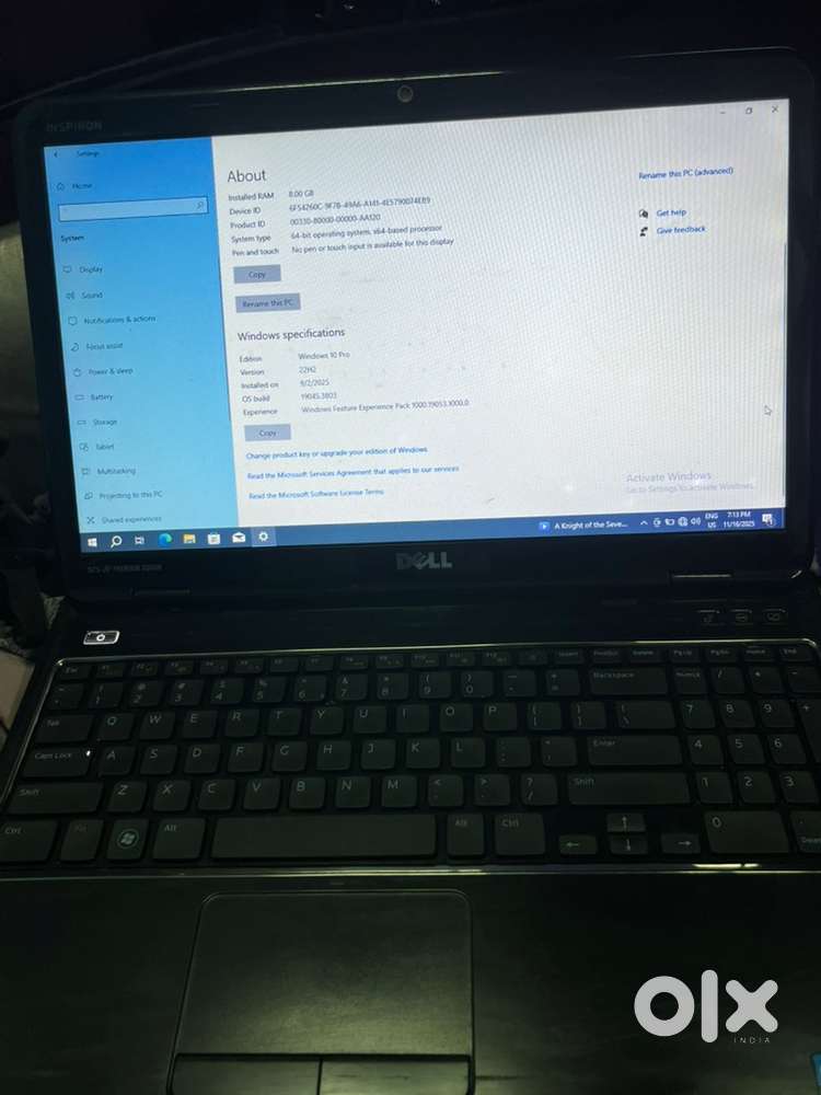Laptop - Dell  i5